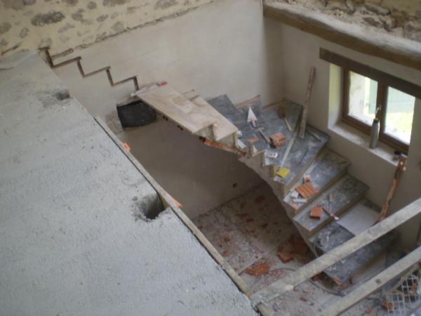 escalier en voûte sarrasine mise en oeuvre 